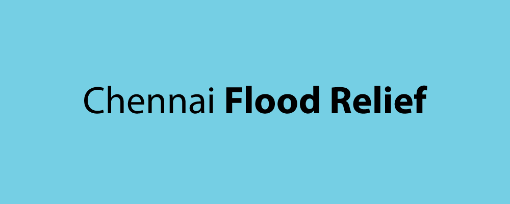 Chennai Flood relief