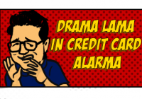 drama lama Credit Card Alarma