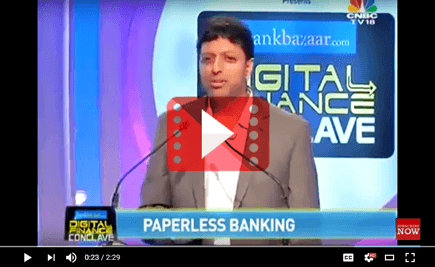 amit-agarwal-at-the-bankbazaarconclave2016-on-paperlessfinance