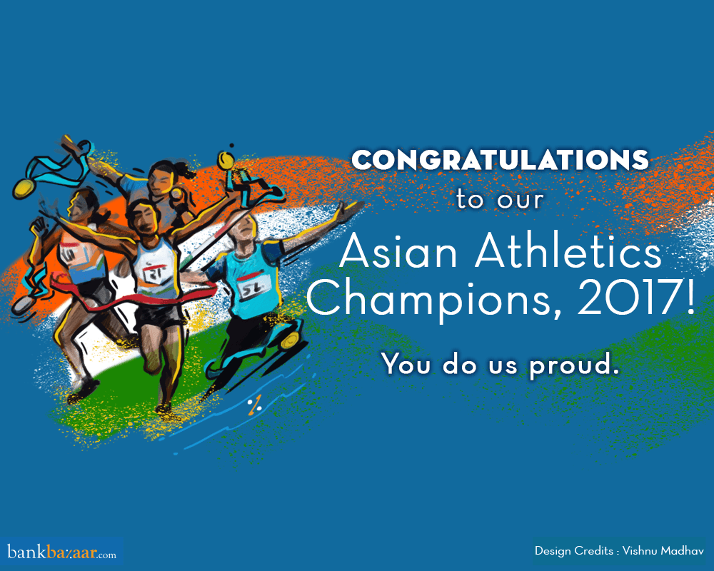 Congratulation Team India On Acing Asian Athletics Championships