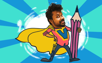 Have You Met Our Superhero Designer - Vishnu Madhav?