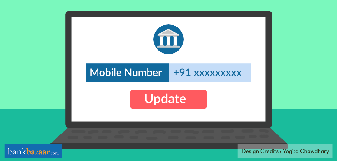 how can i change my phone number in sbi bank account online